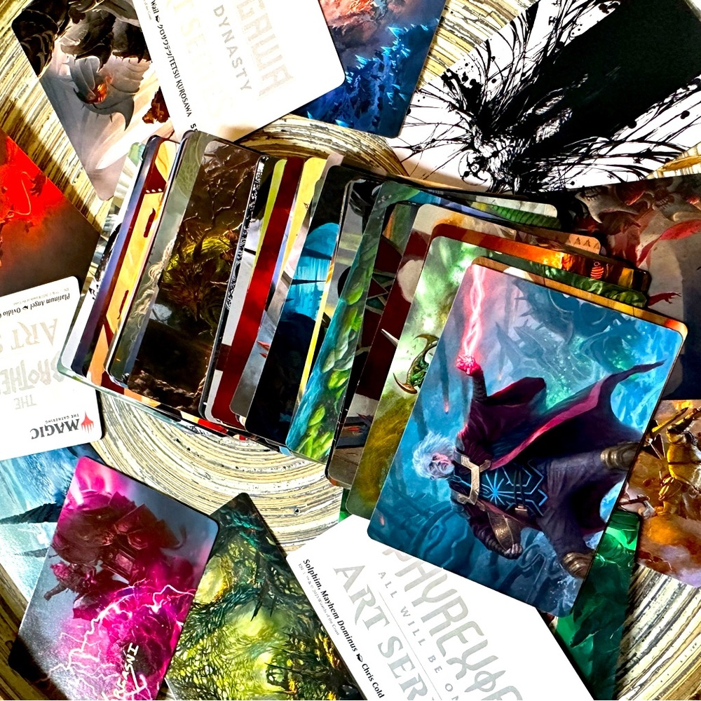 Magic the Gathering Lot: Artist Cards
